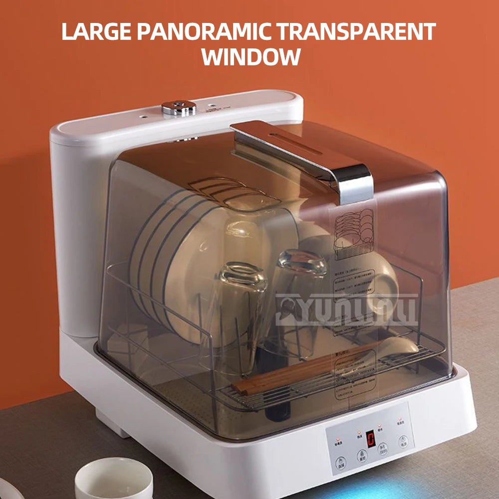 Portable Dishwashers Countertop Dish Washing Machine Kitchen Household Intelligen Visual Dishwasher Mini Lavadora