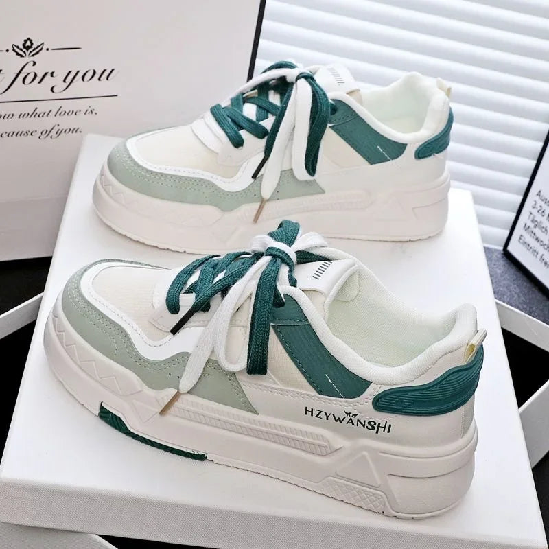 Women's Shoes 2024autumn and Winter New Original Thick Soled Small White Shoes American Trend Casual Fashion Shoes for Women