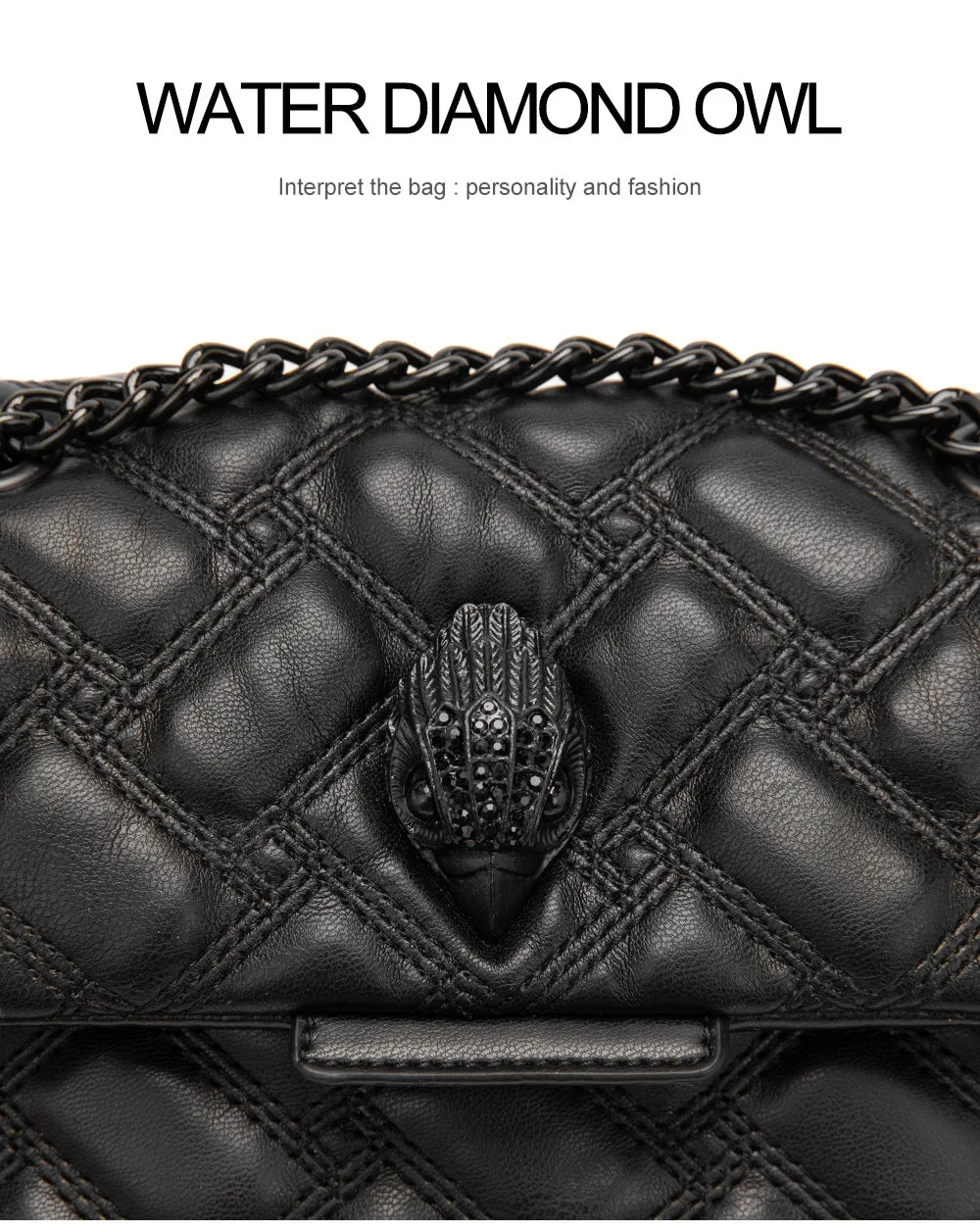 2025 New Arrival Chain Shoulder Bag, Eagle Head Design, Stylish Crossbody Bag for Women