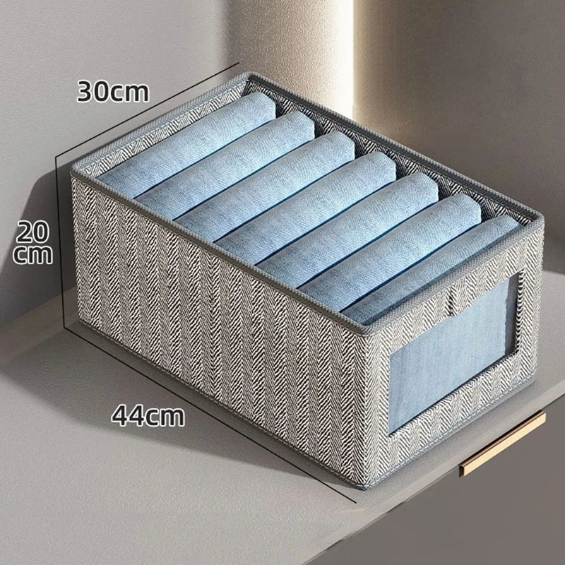 Wardrobe Storage Organizers Underwear Socks Bra Storage Box Clothes Storage Box Drawer Closet Divider Organizers