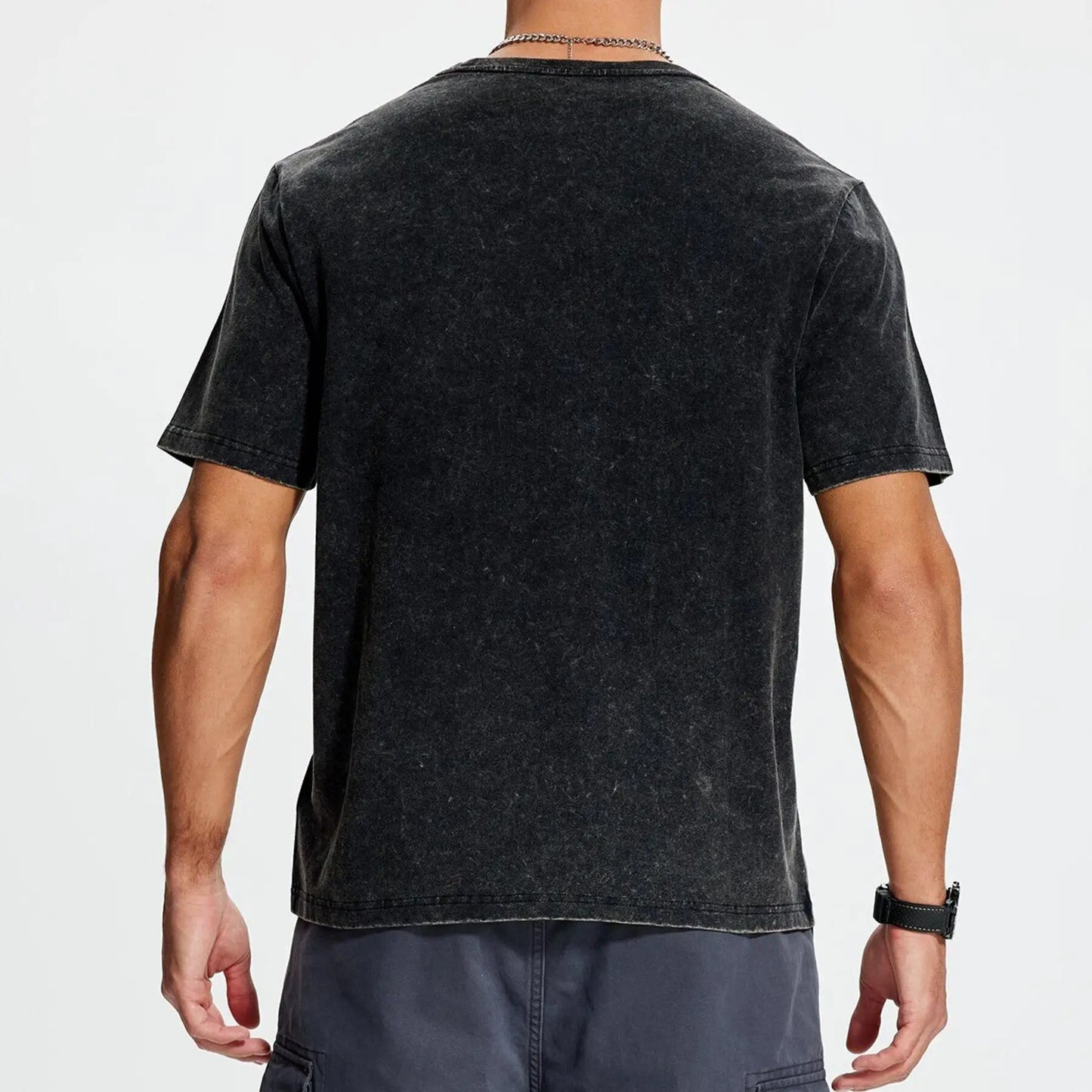 Men's New T-Shirt 0371 Rabbit mushroom Comfortable Casual Wear