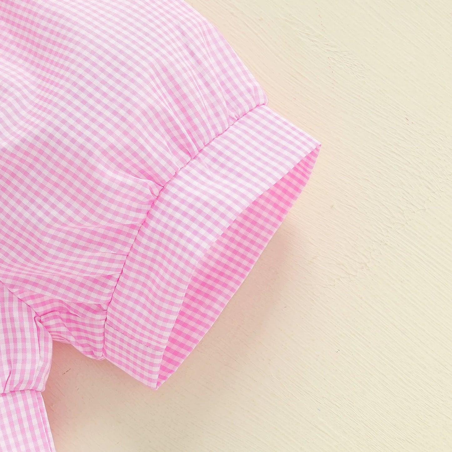 Baby Girls Summer Outfits Golf Embroidery Striped Camisole and Elastic Plaid Shorts Set Fashion Cute Clothes
