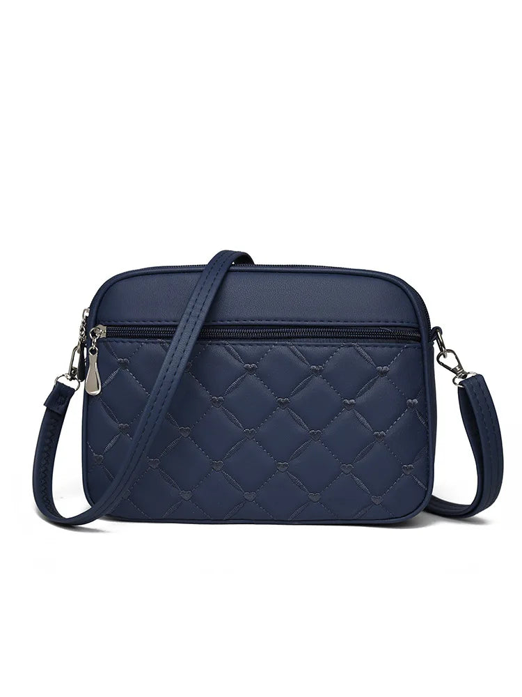 Ladies with High-end and Exquisite Bags New Women's Summer Handbag 2024 Versatile Foreign Trade Crossbody Small Square Bags