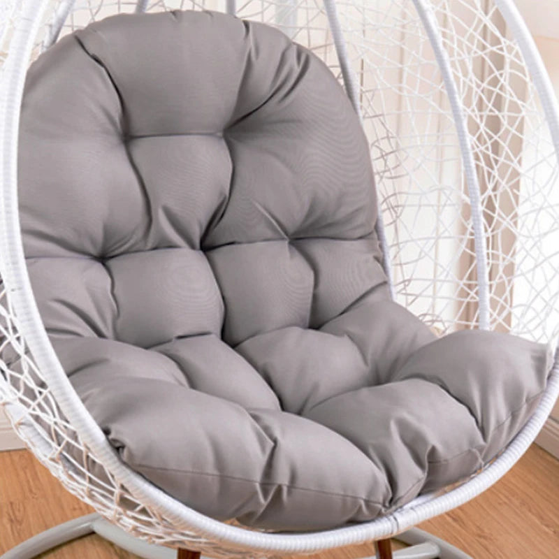 120x80cm Hanging Basket Egg Chair Cushion Outdoor Sofa Swing Chair Cushion Soft Comfy Thickened Garden Hammock Chair Seat Pads