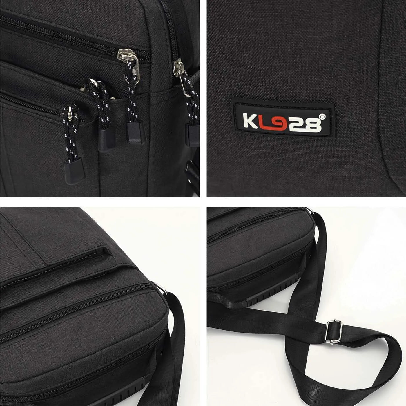 KL928 Men's Messenger Bag - Crossbody Shoulder Bags Travel Bag Man Purse Casual Sling Pack for Work Business