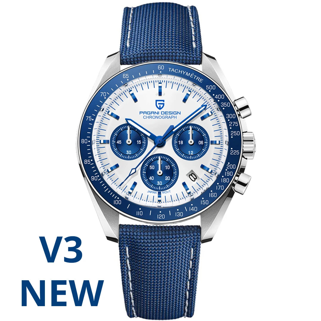 2025 New PAGANI DESIGN Tribute to CK2998 Moon Watch Retro Luxury Quartz Watches For Men Stainless steel Sport Chronograph Man