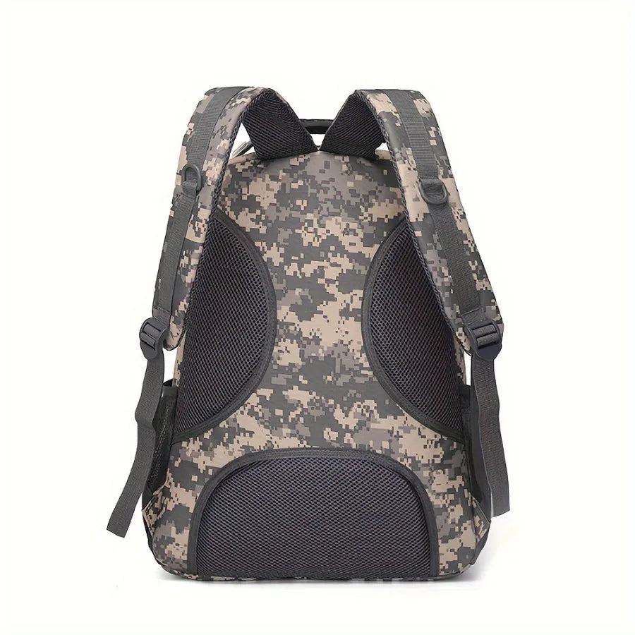 New Camouflage Hiking Backpack Men Large Capacity Backpack Waterproof Oxford Cloth Travel Bag