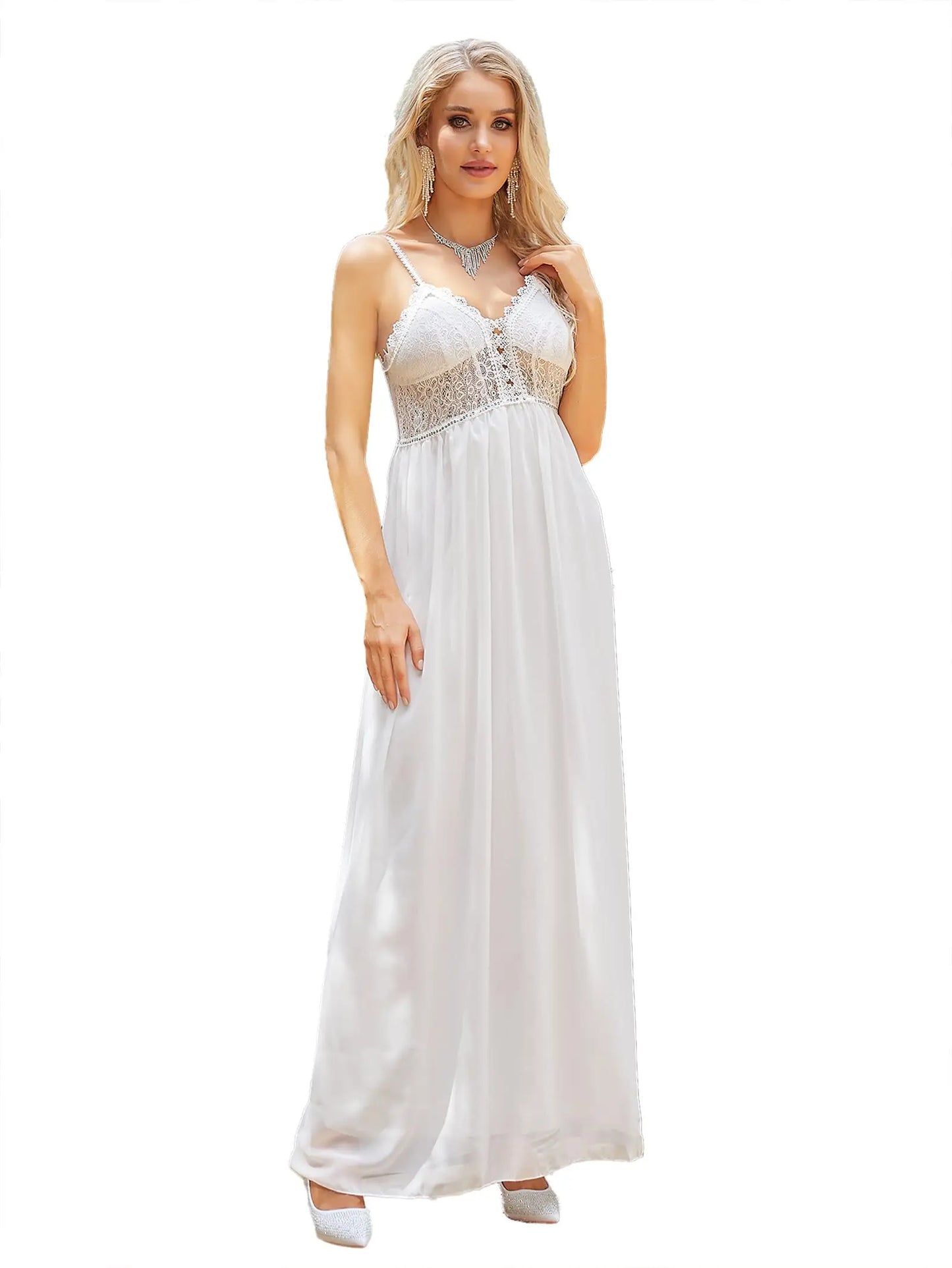 New Women's Sexy Sleeveless One Shoulder Ruffle High Split Party Evening Long Formal Dress Fashion Strapless Slim Evening Dress