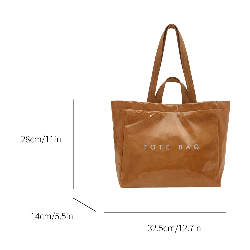 Tote Bag for Women Large Capacity Handbag High Quality Top Handle Bag Daily Commute Bag Ladies Slouchy Grocery Bags Designer Bag