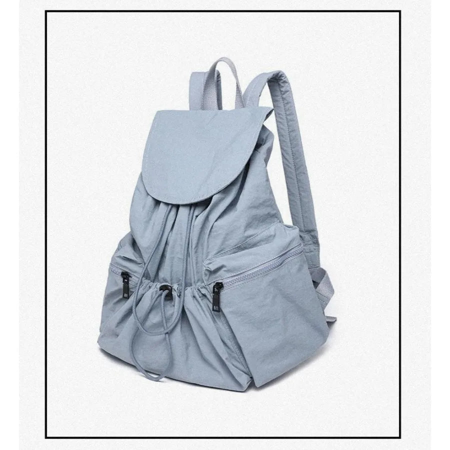 New Korean niche largecapacity lightweight nylon cloth shoulder bag girls casual travel commuting college students backpacks
