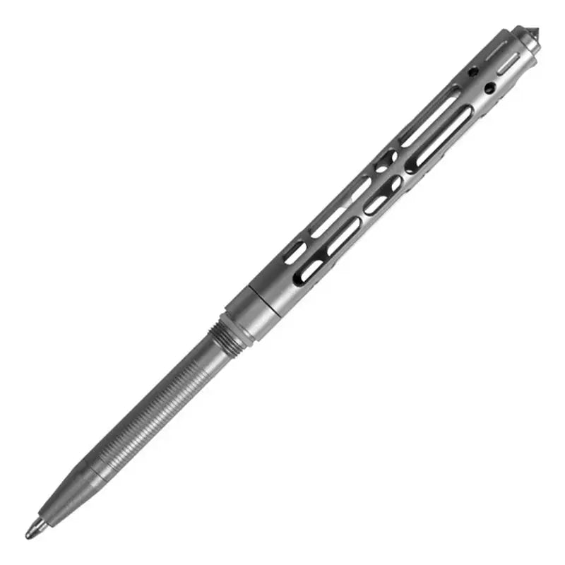Titanium TC4 Tactical Pen Self Defense Outdoor Tool Keychain Portable Pocket Business Writing Pen Broken Window Tools wepons