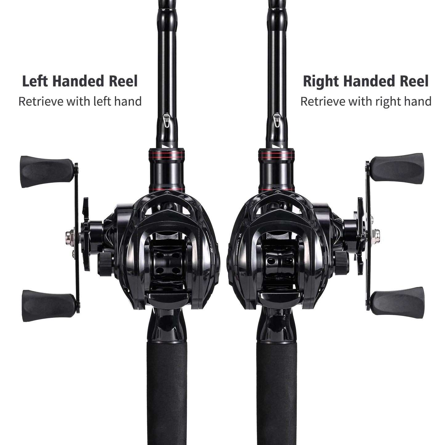 Fishing Rod Reel Combo Set Portable Telescopic 180cm/210cm w Spinning Reel Bait and Hook Accessories Sea Fishing Tackle Bag Case