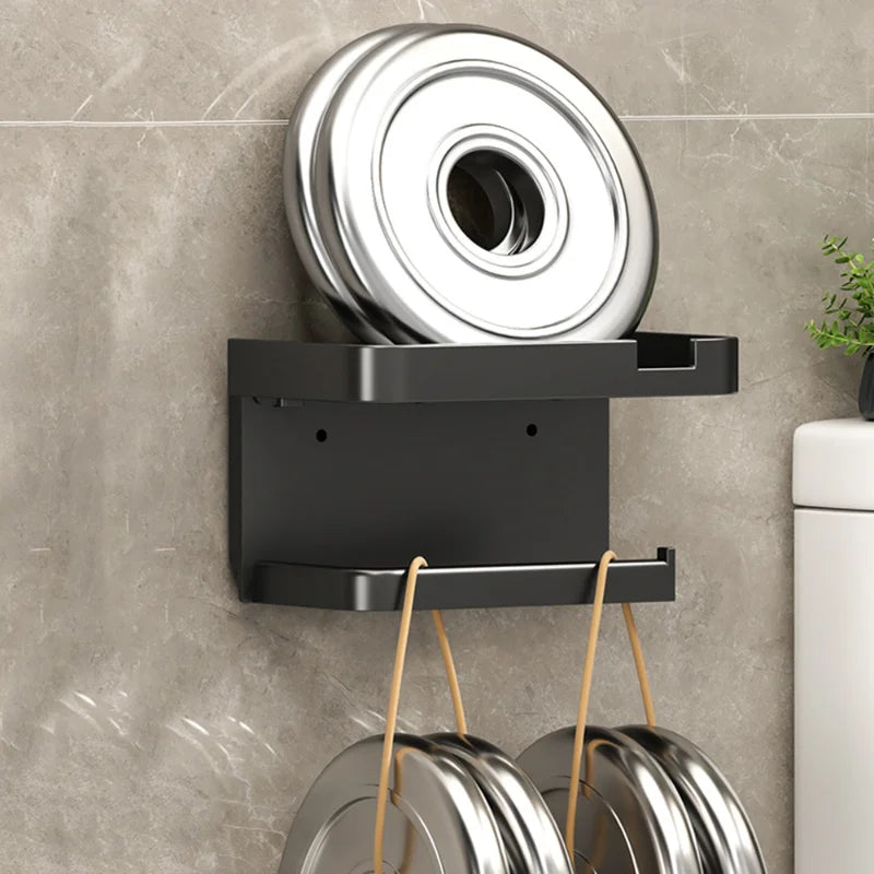 Bathroom Paper Holder Toilet Storage Rack Multi-functional Stainless Steel Bathroom Wall-mounted Storage Box