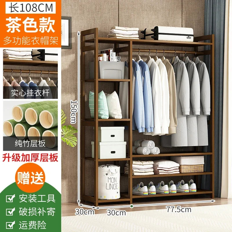 Living Room Coat Racks Storage Organizer Rail Shoe Luxury Minimalist Coat Racks Garment Hanging Perchero Lounge Suite Furniture