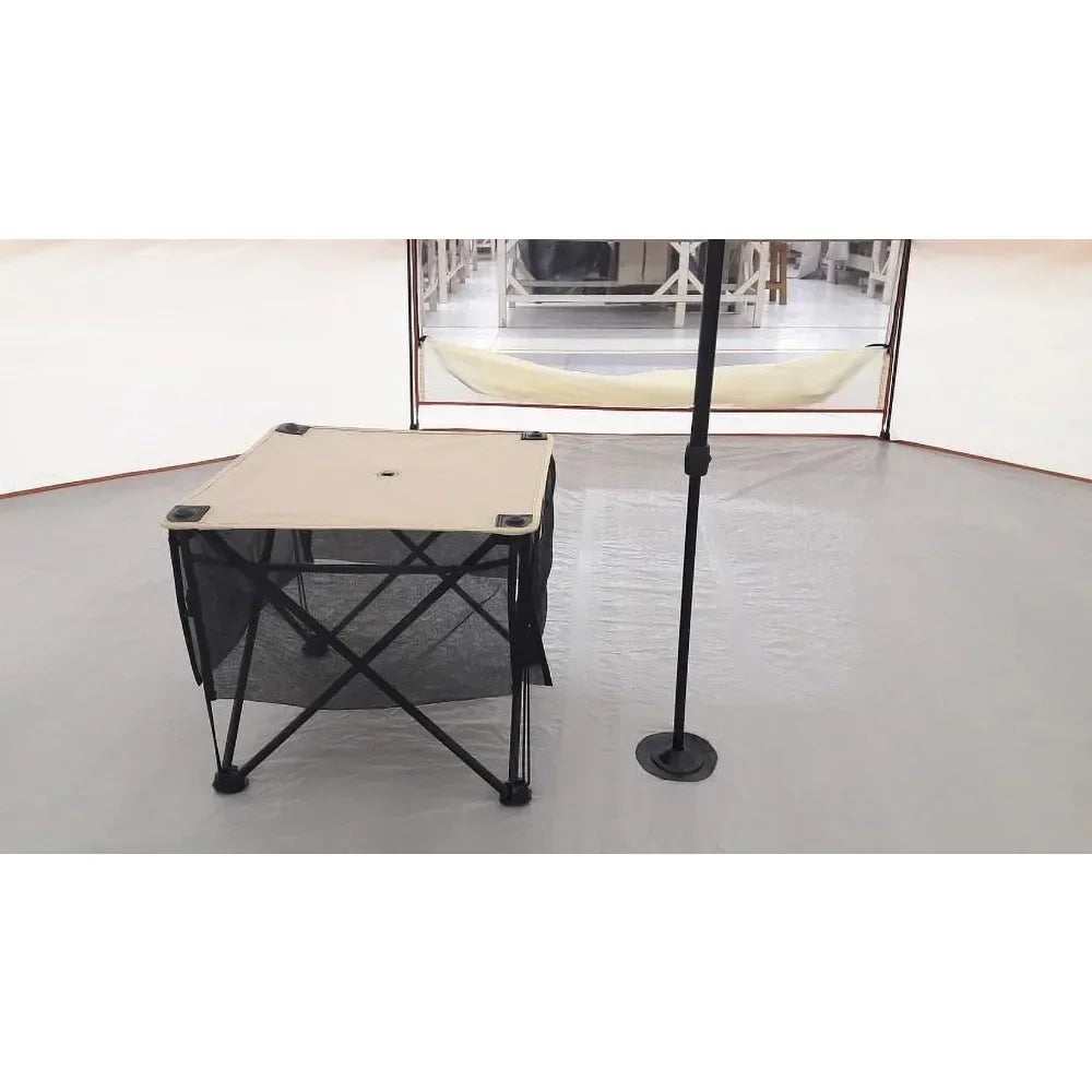 Tents 8-Person Yurt Tent, 13' x 13' x 92" sheds Easy installation  canopys Polyester  party tent for Spring, Summer, Fall Tents