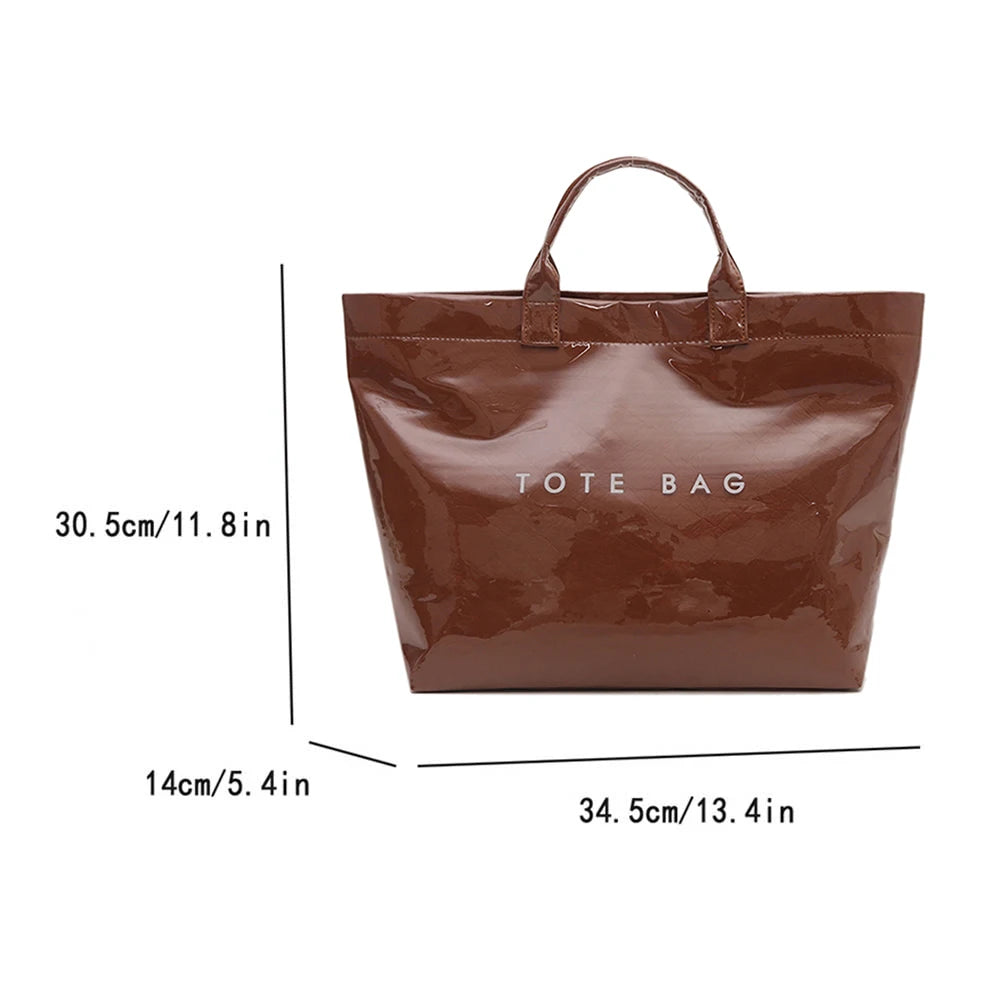 Tote Bag for Women Large Capacity Handbag High Quality Top Handle Bag Daily Commute Bag Ladies Slouchy Grocery Bags Designer Bag