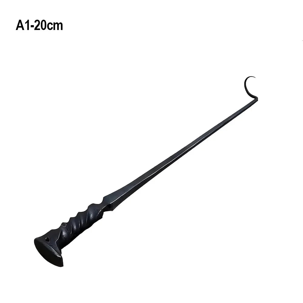 New Stainless Steel BBQ Food Flipper Cooking Grilling Outdoor Camping Cooking Meat Hook Flipper Grill Accessories BBQ Grill