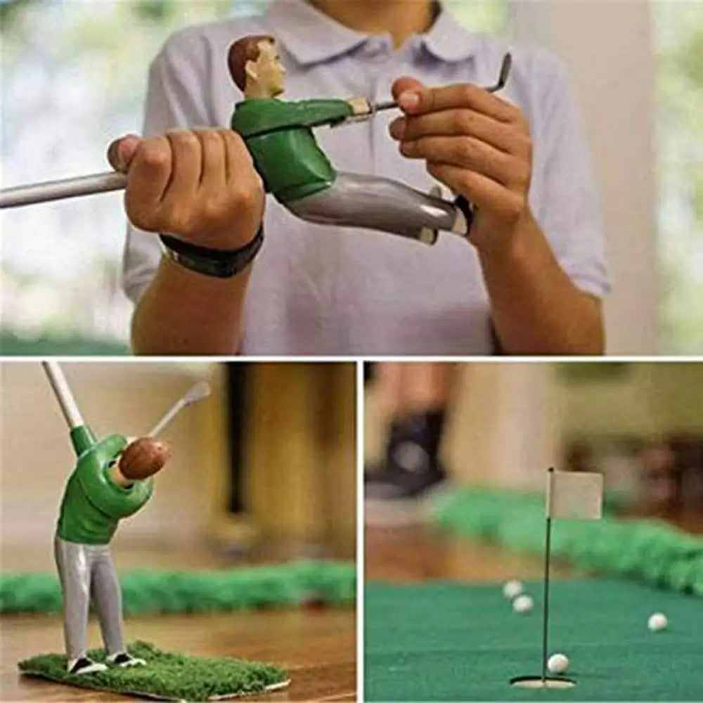 Plastic Mini Golf Club Games Set Children Indoor Parent-child Educational Golf Training Aids Golf Club Mini Indoor Table Game
