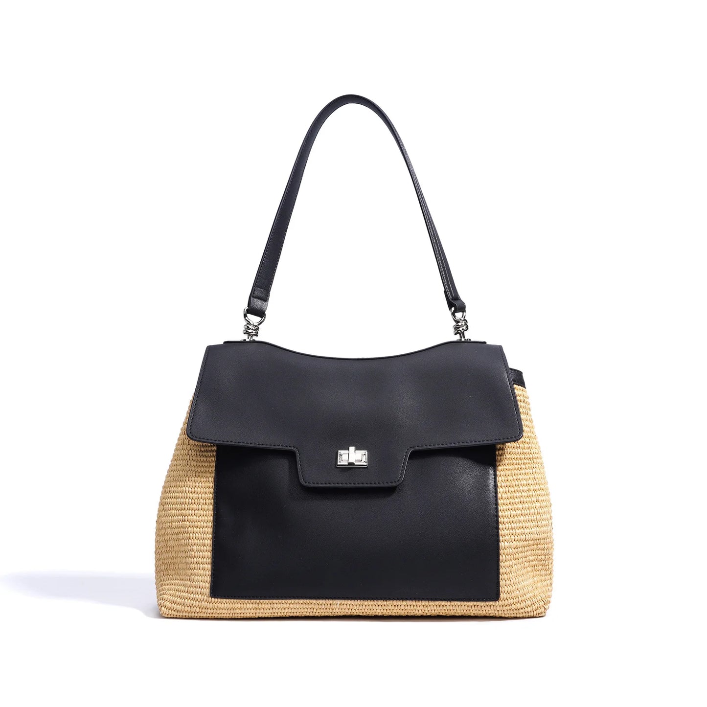 Luxury Niche Large Capacity Shoulder Bag Women's Handbag 2025 New Advanced Woven Tote Bag Commuter Casual Messenger Bag