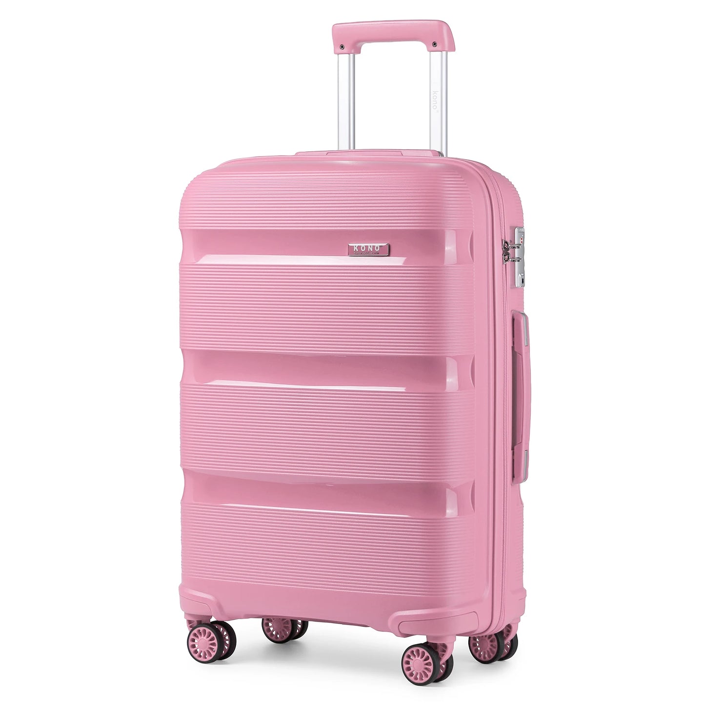 Kono 20" Hardshell Carry-On - Polypropylene Lightweight Luggage with TSA Lock & Smooth Spinner Wheels