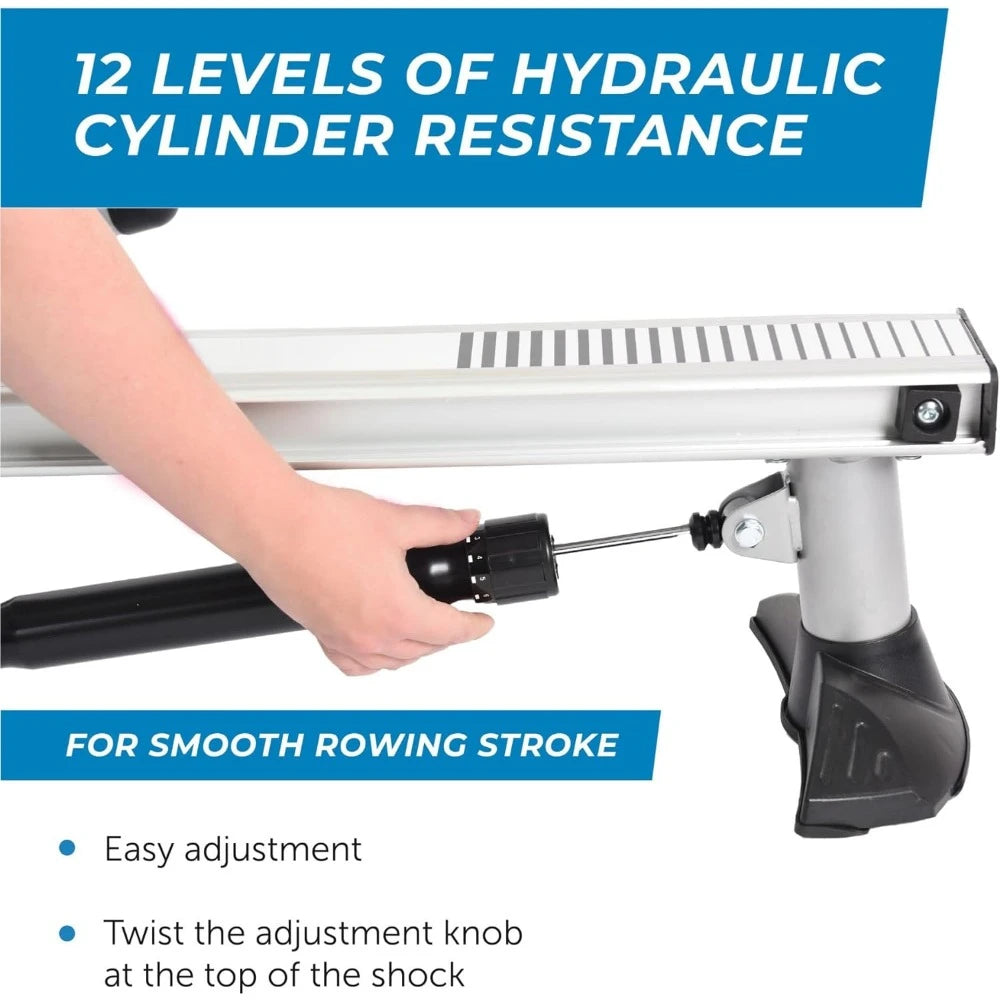 Excercise Exercise Machine Fitness Home Gym Equipment Rowing Machine for Exercises Air Rower Large Body Building Sports