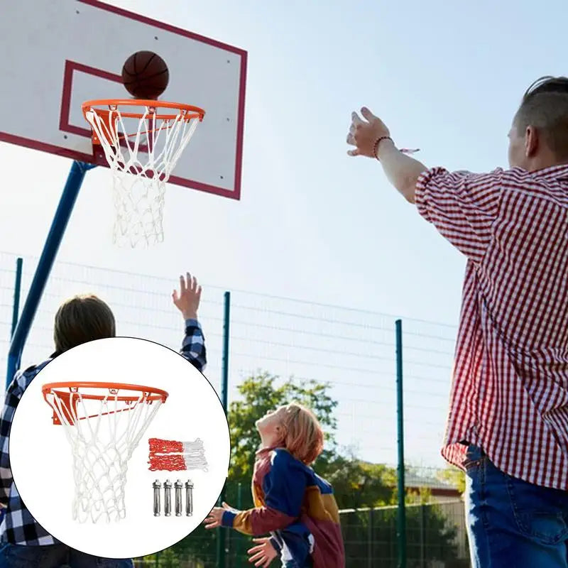 Mini Basketball Hoop Indoor Small Basketball Hoop Goal Standard Rim Door Wall Mounted For Kids Adults Basketball Exercise
