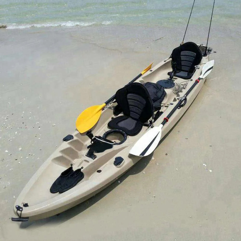 3 Person Tandem Fishing Kayak/canoe Sit on Top Kayak for Sale