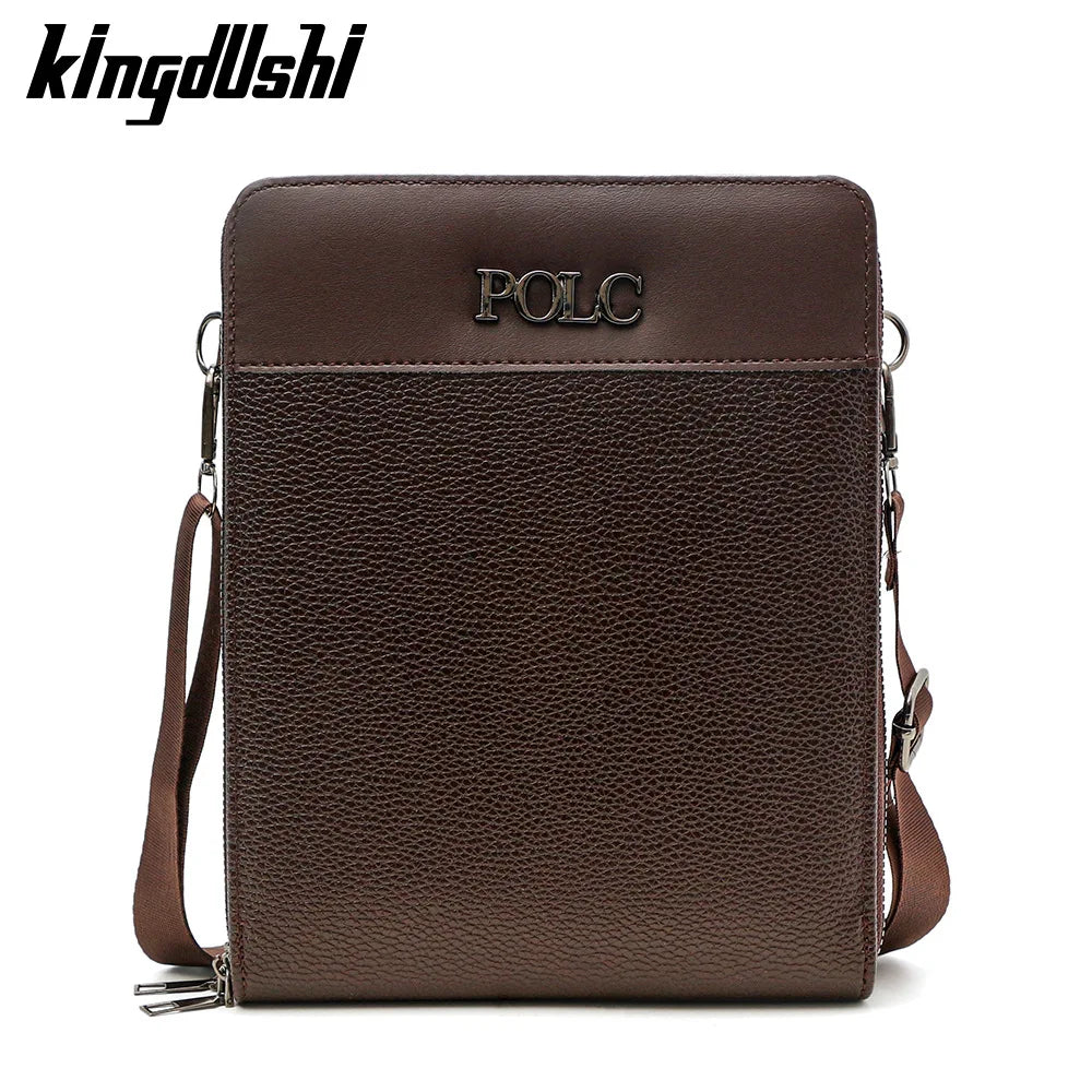 Men's casual crossbody bag, large capacity, personalized, fashionable, business men's chest bag, hand-held handbag