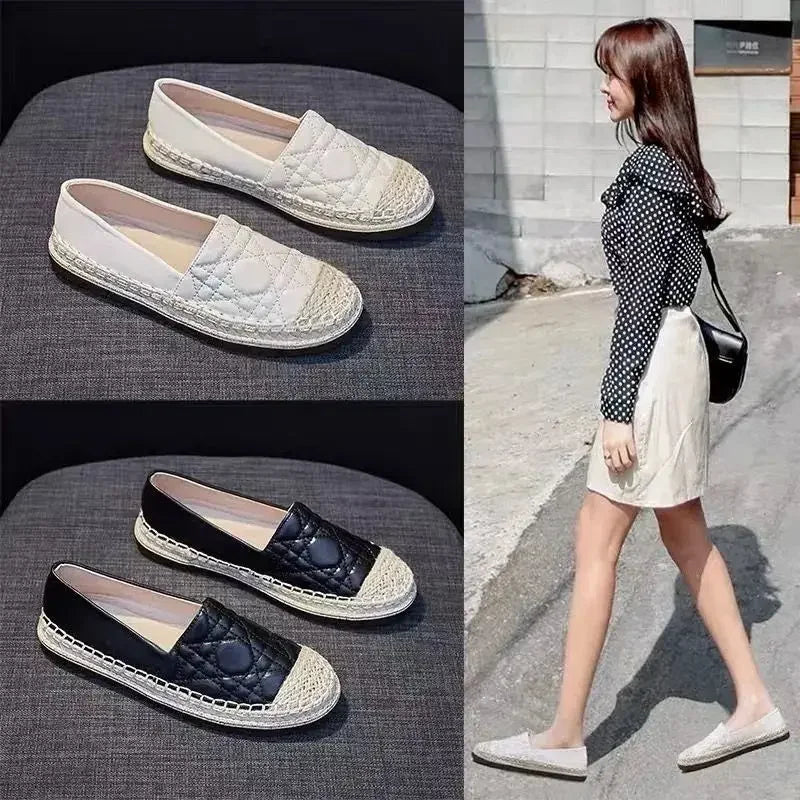 Light Slip On Ladies Footwear Round Toe Women's Shoes 2024 New 39 Offer Designer Luxury A Y2k Fashion In Comfortable and Elegant