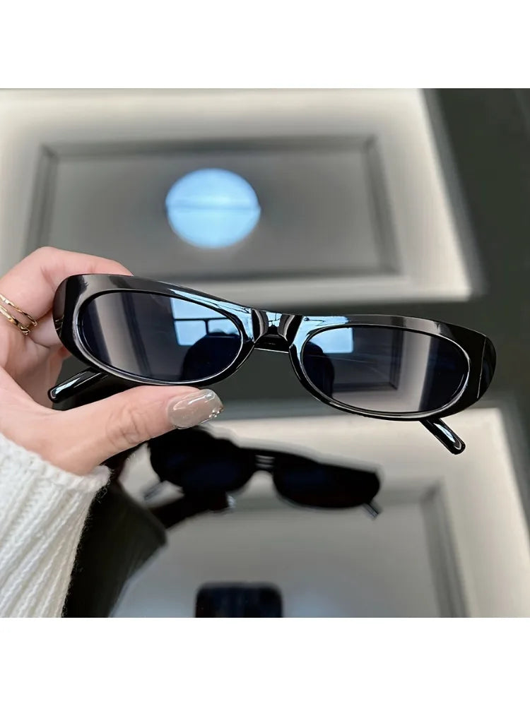 Brand Small Square Sunglasses Women Fashion Designer Sun Glasses Male Female Vintage Black Ladies Traveling Style