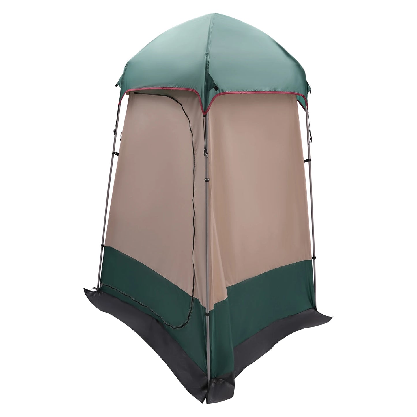 Camping Shower Tent with Removable Bottom Cloth Outdoor Shelter Portable Toilet Tent Dressing Room Easy Set Up Privacy Shelter