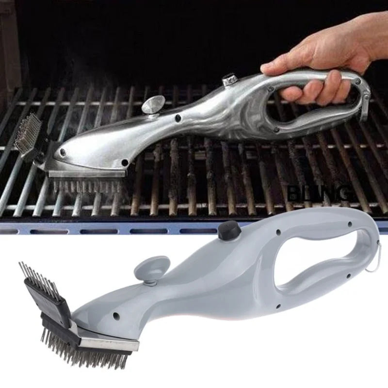 Barbecue Grill Outdoor Steam Cleaning Brushes BBQ Cleaner Suitable For Charcoal Scraper Gas Accessories Cooking Kitchen Tool