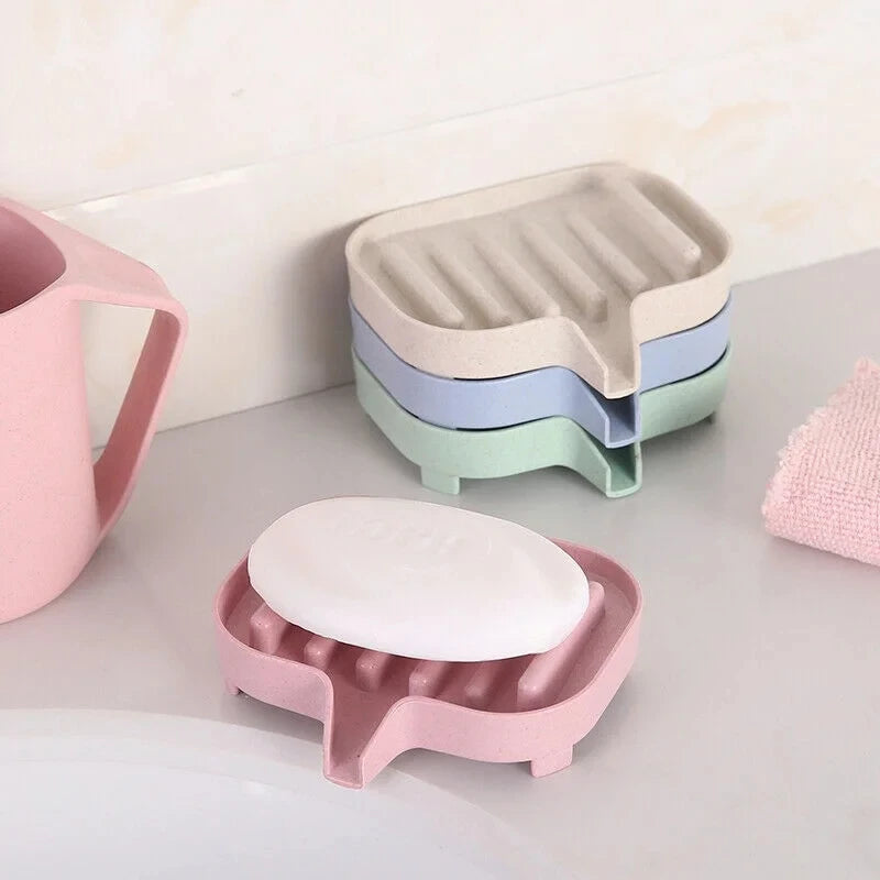 Bathroom soap box, soap holder, easy to clean, anti slip storage box, draining soap box tray, keep dry, storage and organizing s