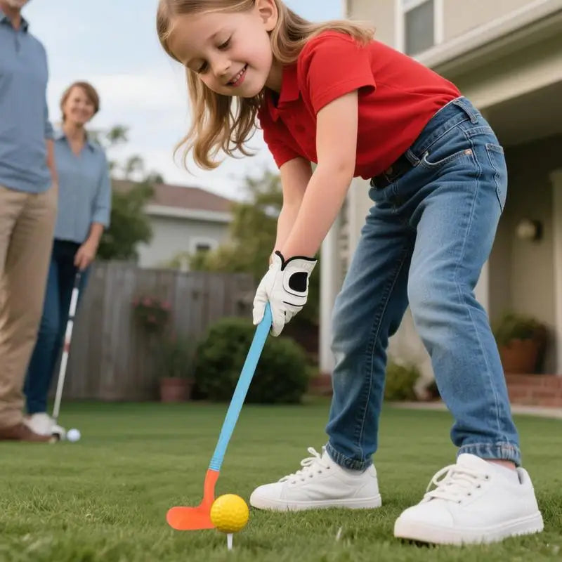 Kids Golf Club Sets Parent-child Interaction Games Preschool Educational Activities Children Garden Indoor Outdoor Sports Toys