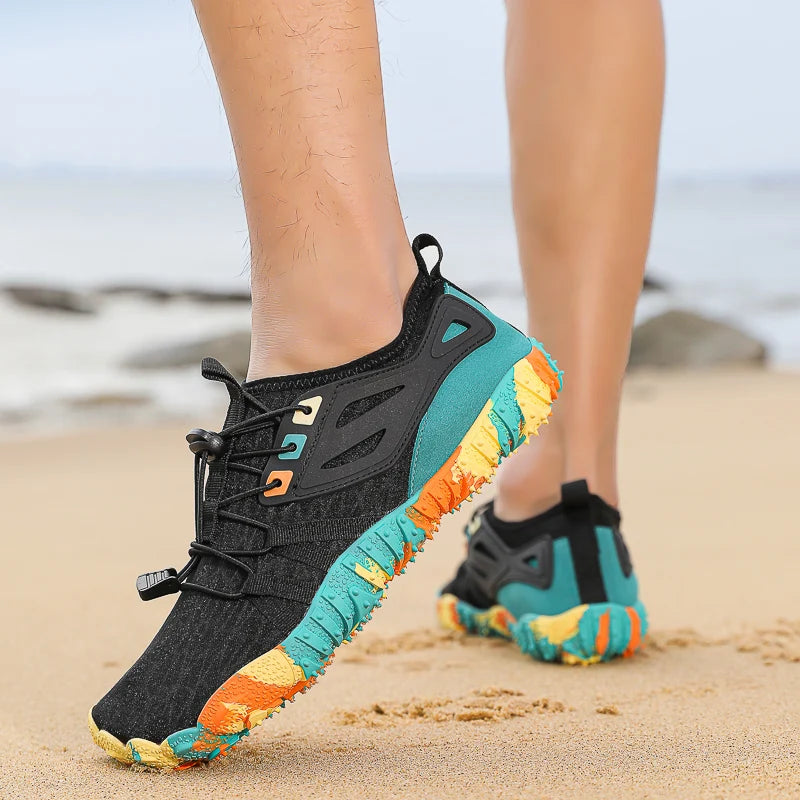Men's Barefoot Aqua Shoes Lightweight lovers Beach Shoes Outdoor Non Slip Training Footwear Quick-Drying Breathable Sneakers