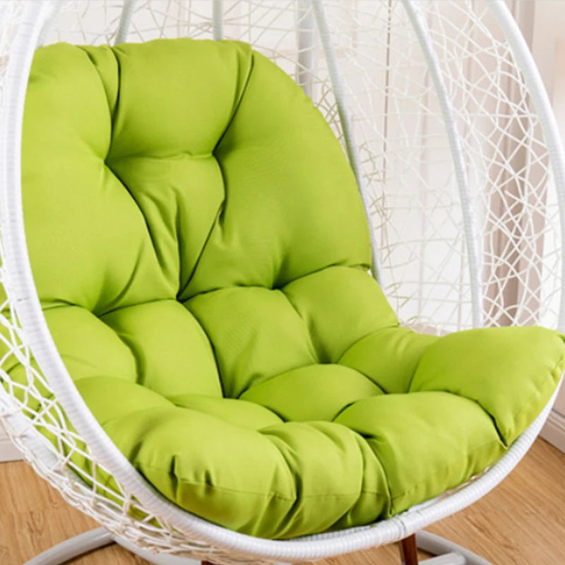 120x80cm Hanging Basket Egg Chair Cushion Outdoor Sofa Swing Chair Cushion Soft Comfy Thickened Garden Hammock Chair Seat Pads
