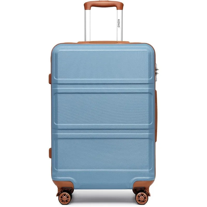 20'' Carry on Luggage Lightweight with Spinner Wheel TSA Lock Hardside Luggage Airline Approved Carry on Suitcase Turquoise