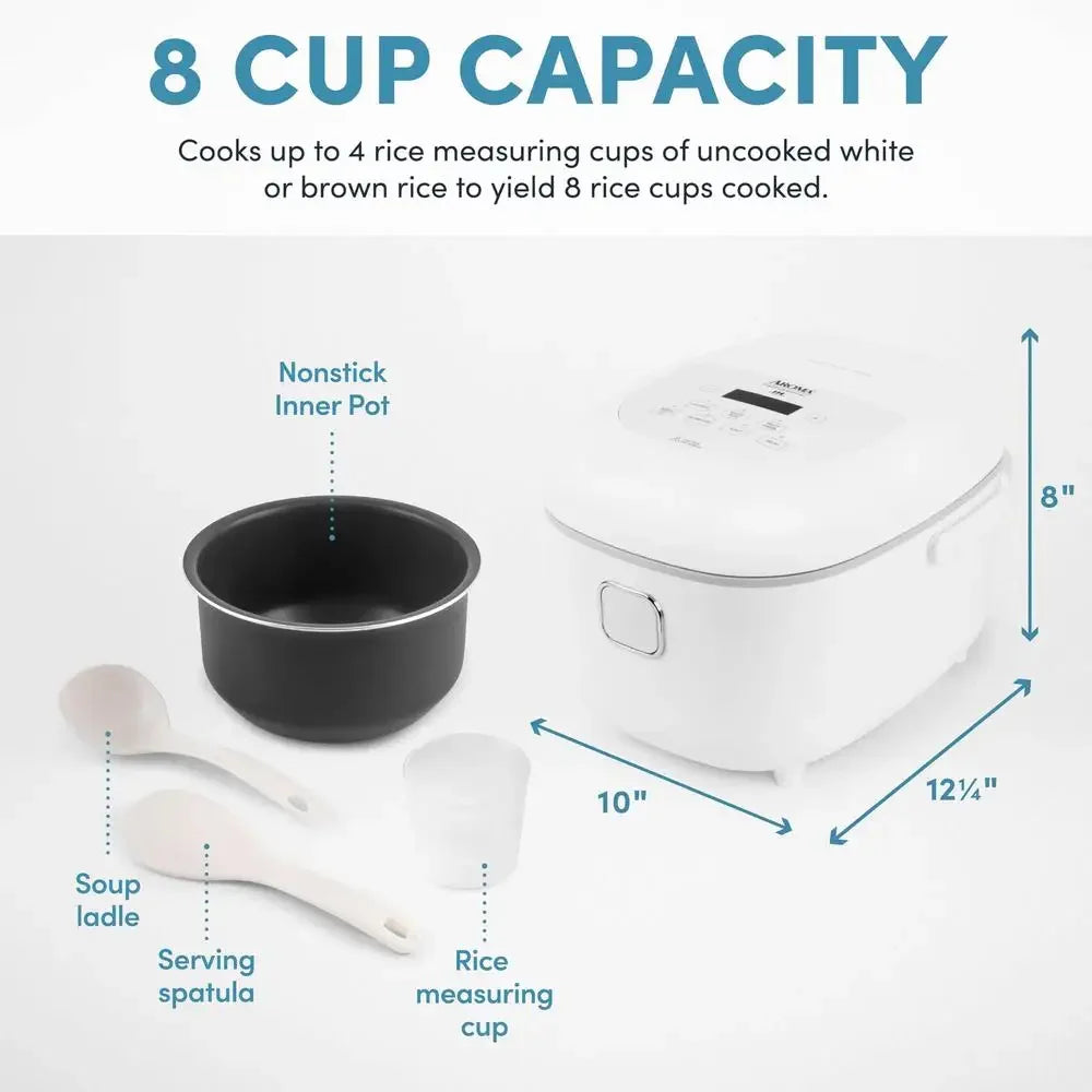 360° Induction Rice Cooker Multicooker Nonstick Pot Programmable Automatic Warm Timer Oatmeal Soup Porridge Cooking Accessories