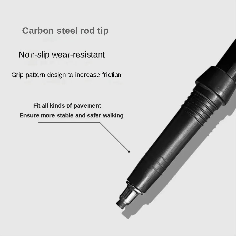 2025 New 2PCS Trekking Poles Walking Sticks Alpenstock Telescopic Ultralight Premium Adjustable with Quick Lock Hiking Cane