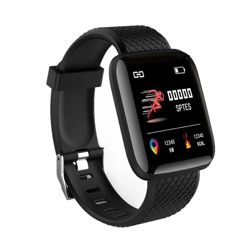 116 Plus Smart Bracelet Waterproof Smart Watch Step Counting Multi Sport Mode Message Reminder Heart Rate Monitor Blood Pressure