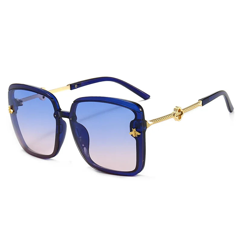 Sunglasses Woman 2023 Luxury Brand Designer Fashion Unisex High Quality Sun Glasses Eyewear Ladies Female Square Goggle UV400