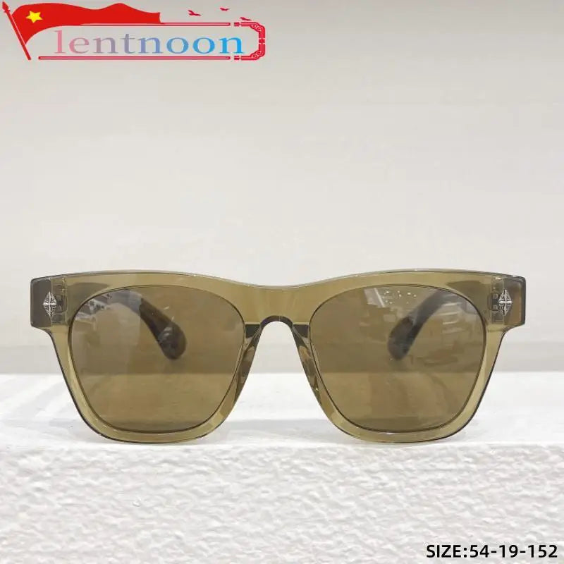 Women Sunglasses Luxury Brand Designer Classic Retro Personality Acetate Large Frame Outdoor Sun Glasses UV400