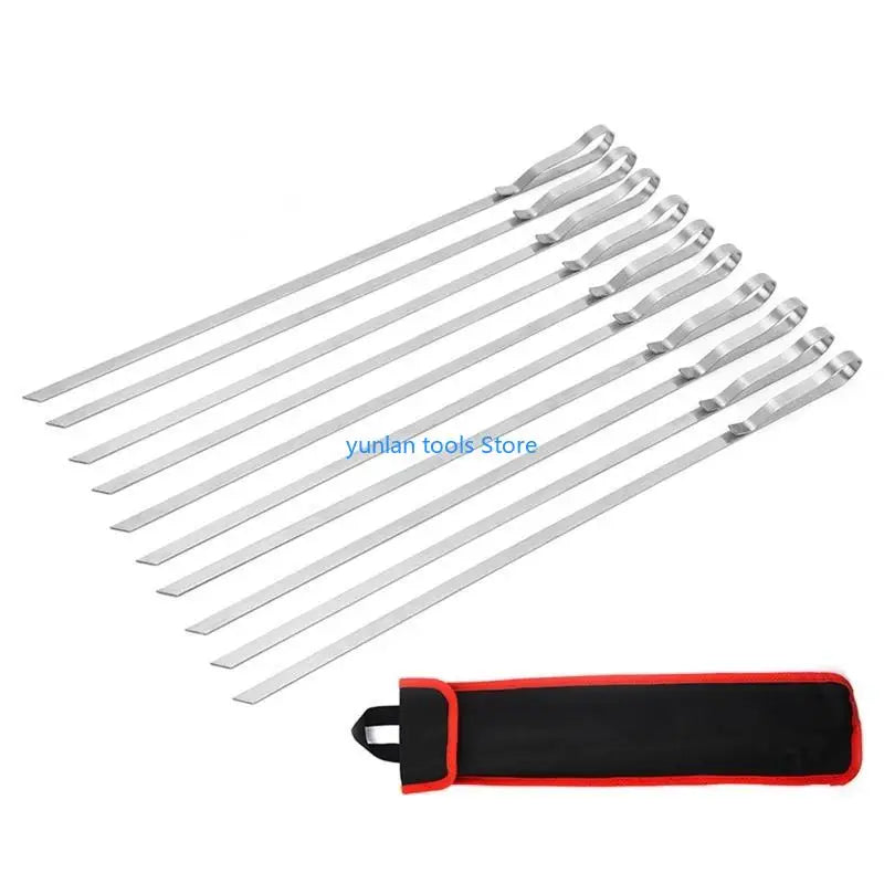 50LB BBQ Skewers Stainless Steel Material Indoor Kitchen Outdoor Grilling Use Skewers
