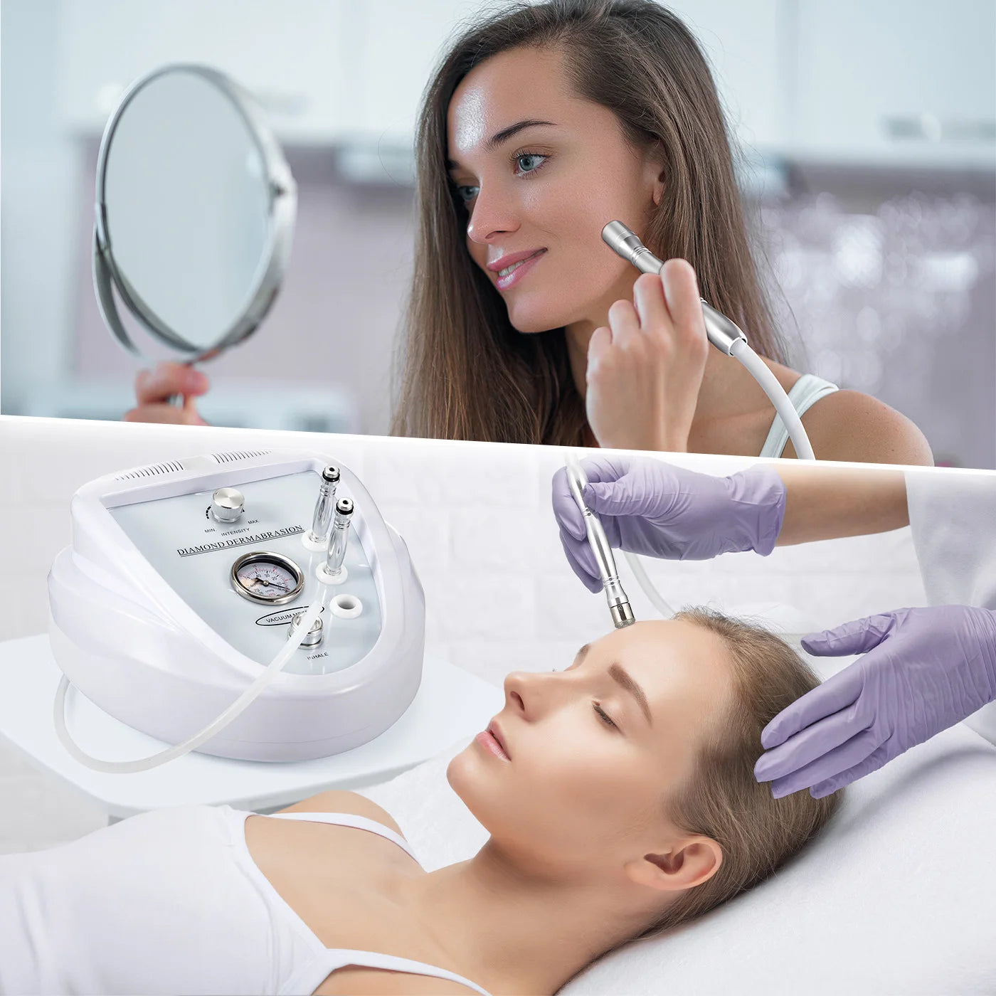 mychway New Diamond Microcrystalline Dermabrasion Skin Tightening Beauty Machine