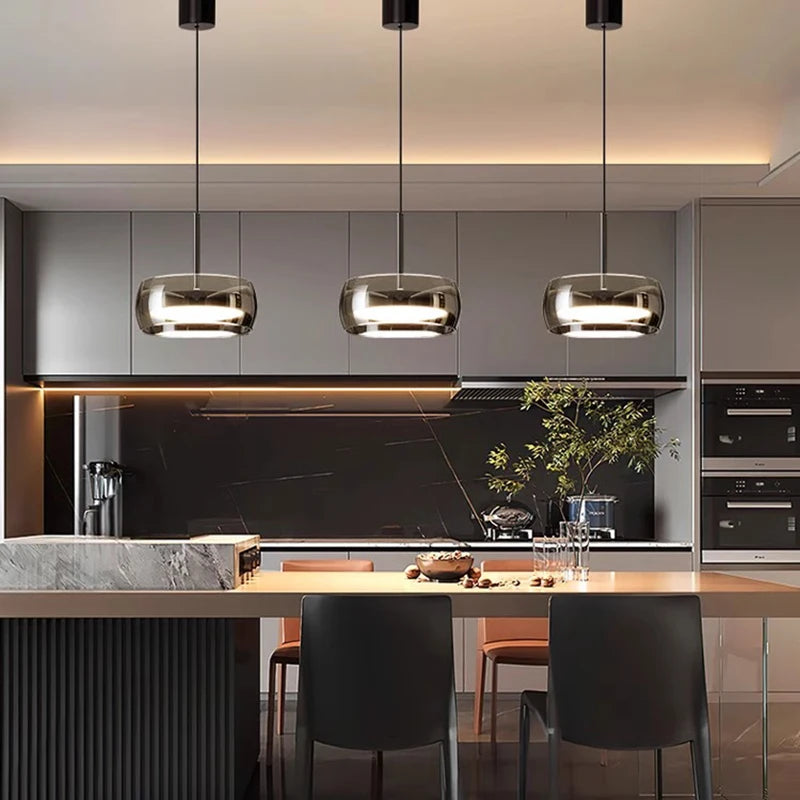 Modern home decor ring led lights pendant light lamps for living room Chandeliers for dining room hanging light indoor lighting
