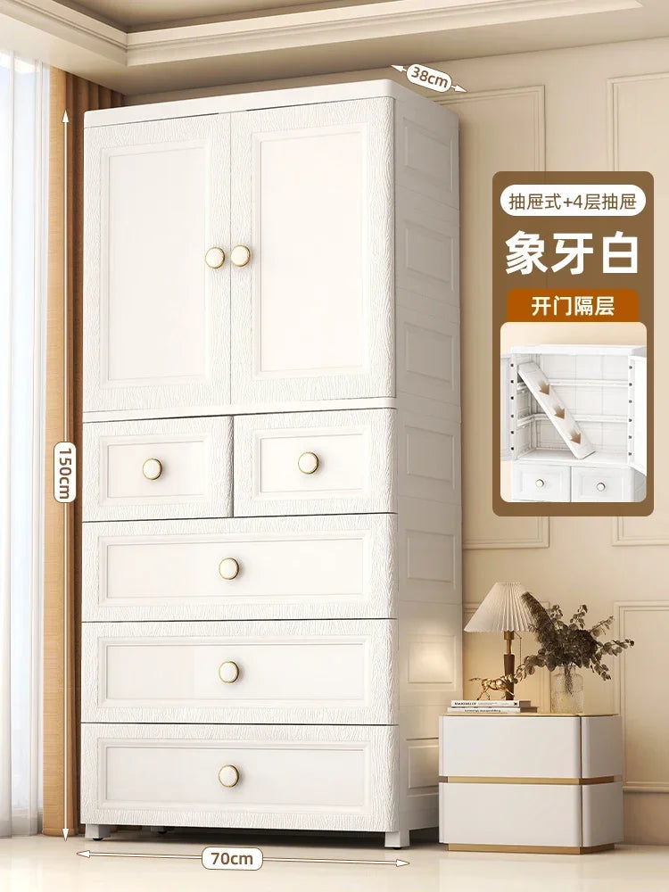 Modern Waterproof Wardrobe Bedroom Luxury Dressing Clothing Wardrobe Storage Living Room Shelf Roupeiro De Hotel Furniture