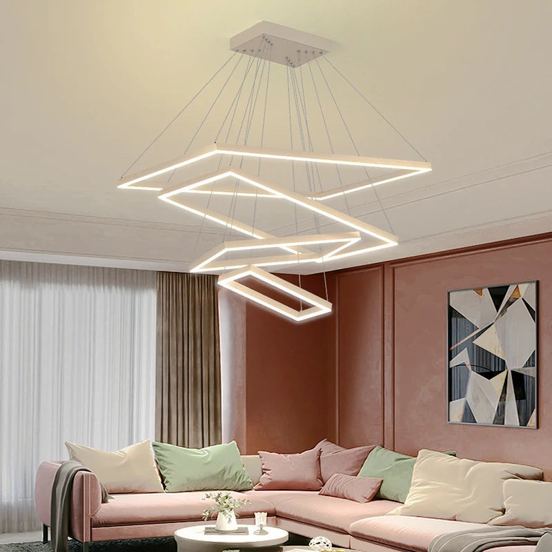 Living room pendant lamp 2024 new simple modern atmosphere hall main lamp Nordic creative designer restaurant lamp