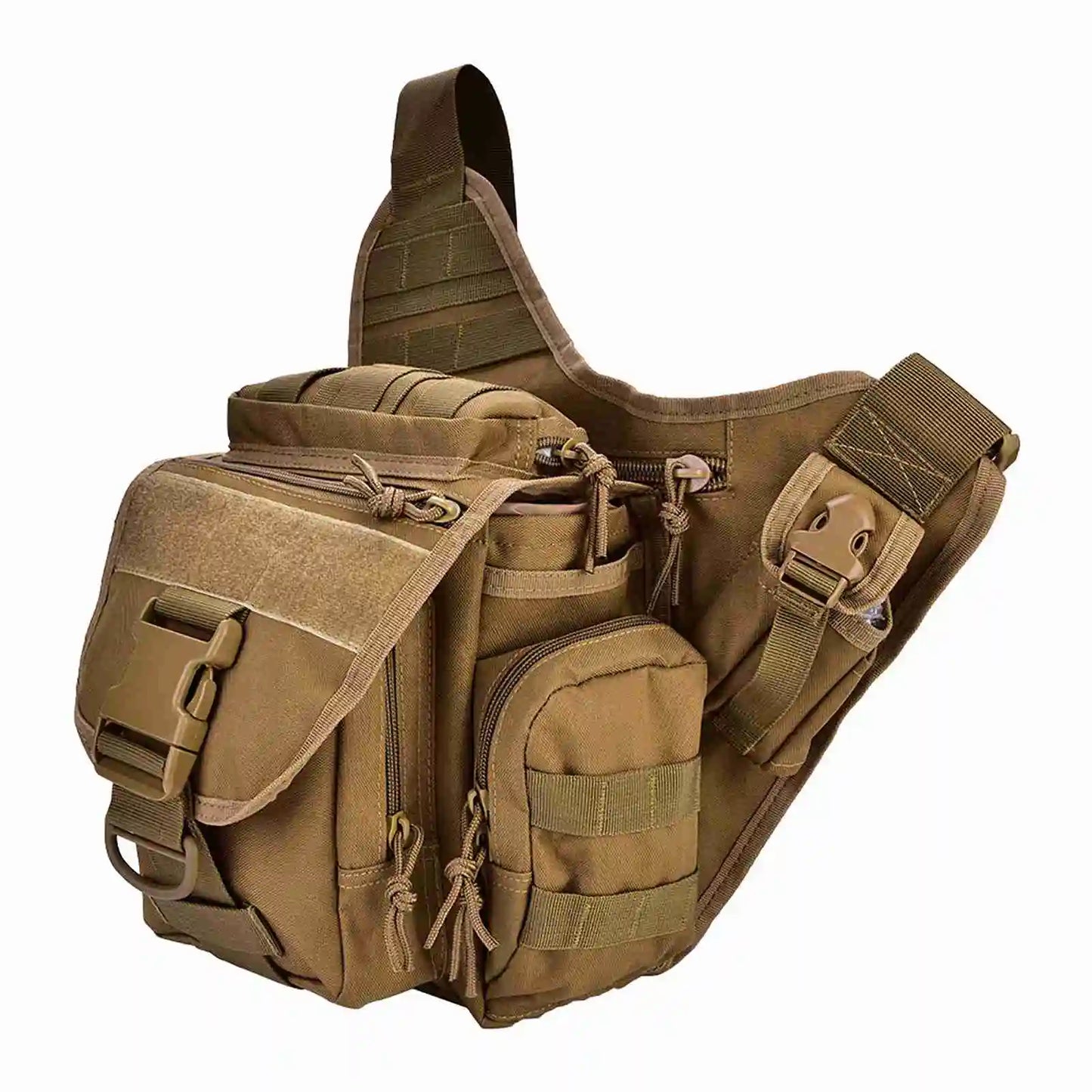 Men Military Chest Shoulder Bag Pack for Travel Hiking Outdoor Equipment Chest Bag Military Chest Bag Chest Pack