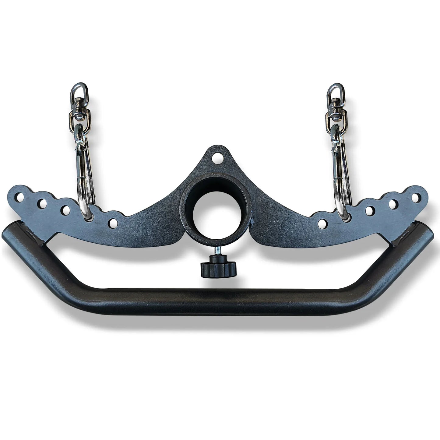 Adjustable Lat Pull down Bar, Cable Machine Attachments for Gym, Home Gym Fitness T-bar Row Pulldown Attachments, Wide Grip