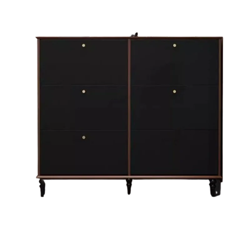 Vertical Storage Shoe Cabinet Organizer Mobile Living Room Shoe Shelf Wooden College Dorm Essentials Gabinete Hotel Furniture
